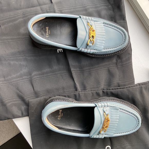 Celine Margaret Loafers in Blue Denim - size 36.5 - practically new! - Picture 8 of 9